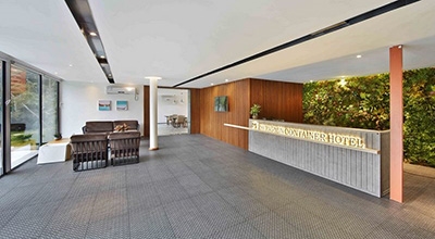 Hoteles hechos con contenedores