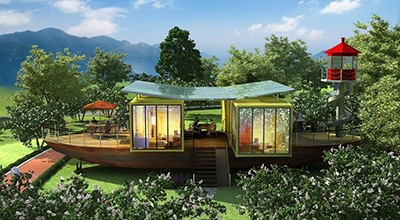 Hoteles hechos con contenedores