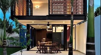 Casas de campo hechas con contenedores