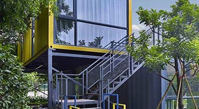 Casas de campo hechas con contenedores